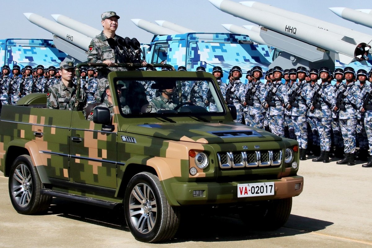 Quan doi Trung Quoc san sang chien dau anh 1