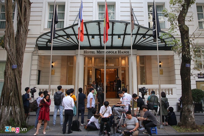 Ông Trump gặp ông Kim ở Metropole ảnh 1 Ong Trump gap ong Kim o Metropole anh 1