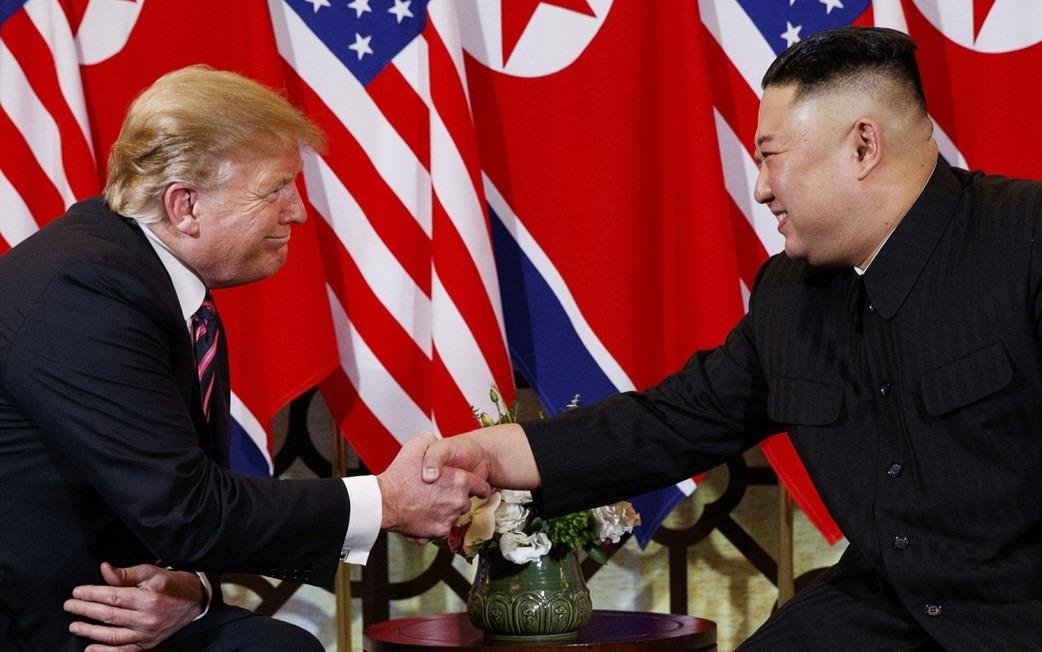 Chieu nay, ong Trump va ong Kim se ky tuyen bo chung o Ha Noi hinh anh