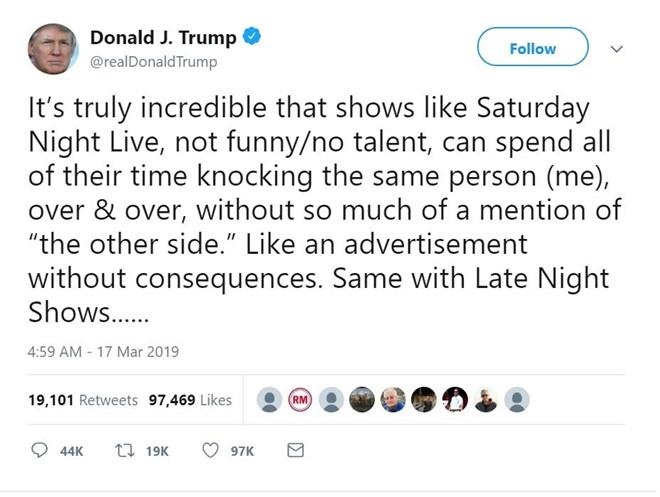 ngày điên rồ của ông Trump trên Twitter ảnh 3 ngay dien ro cua ong Trump tren Twitter anh 3