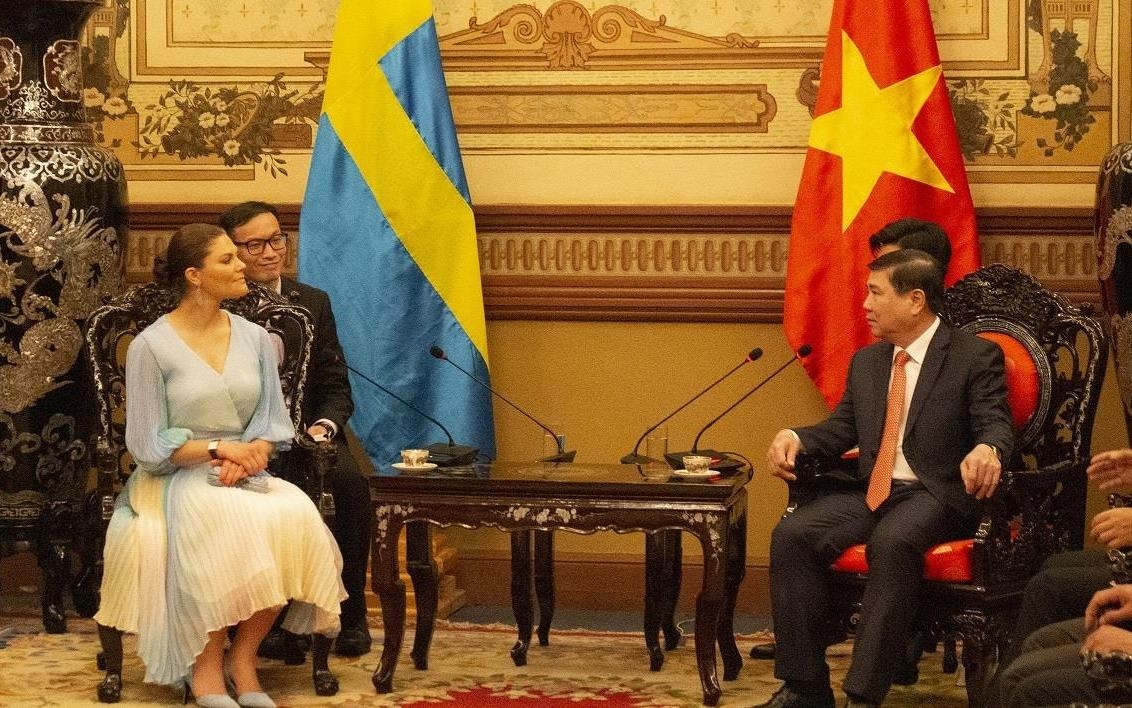 Chu tich UBND TP HCM tiep don Cong chua ke vi Thuy Dien hinh anh