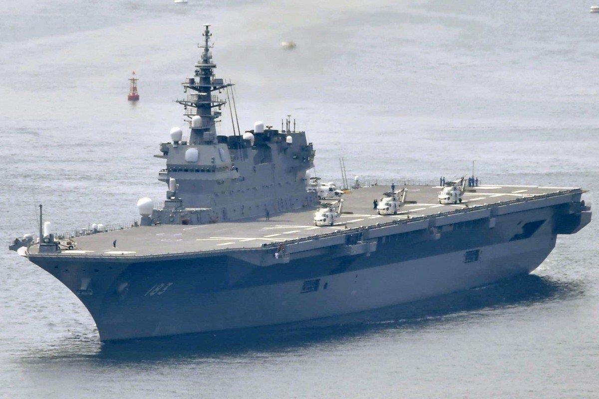 Tau san bay Izumo va the tran An Do - Thai Binh Duong dang thanh hinh hinh anh