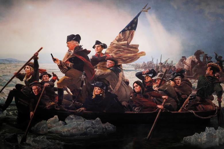 Danh hai mo trien lam cham choc 'the gioi ao' cua ong Trump hinh anh