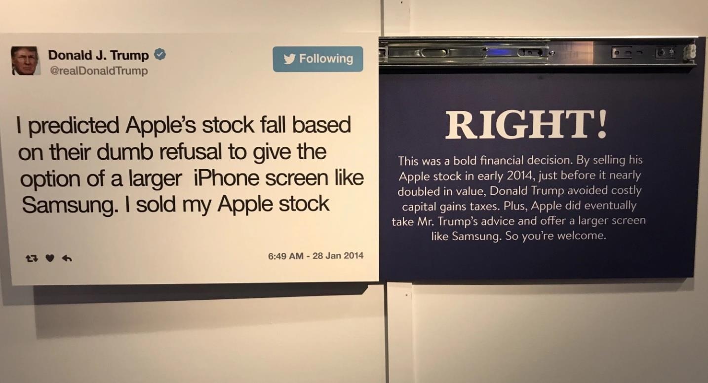 Danh hài mở triển lãm châm chọc ông Trump ảnh 7 Danh hai mo trien lam cham choc ong Trump anh 7