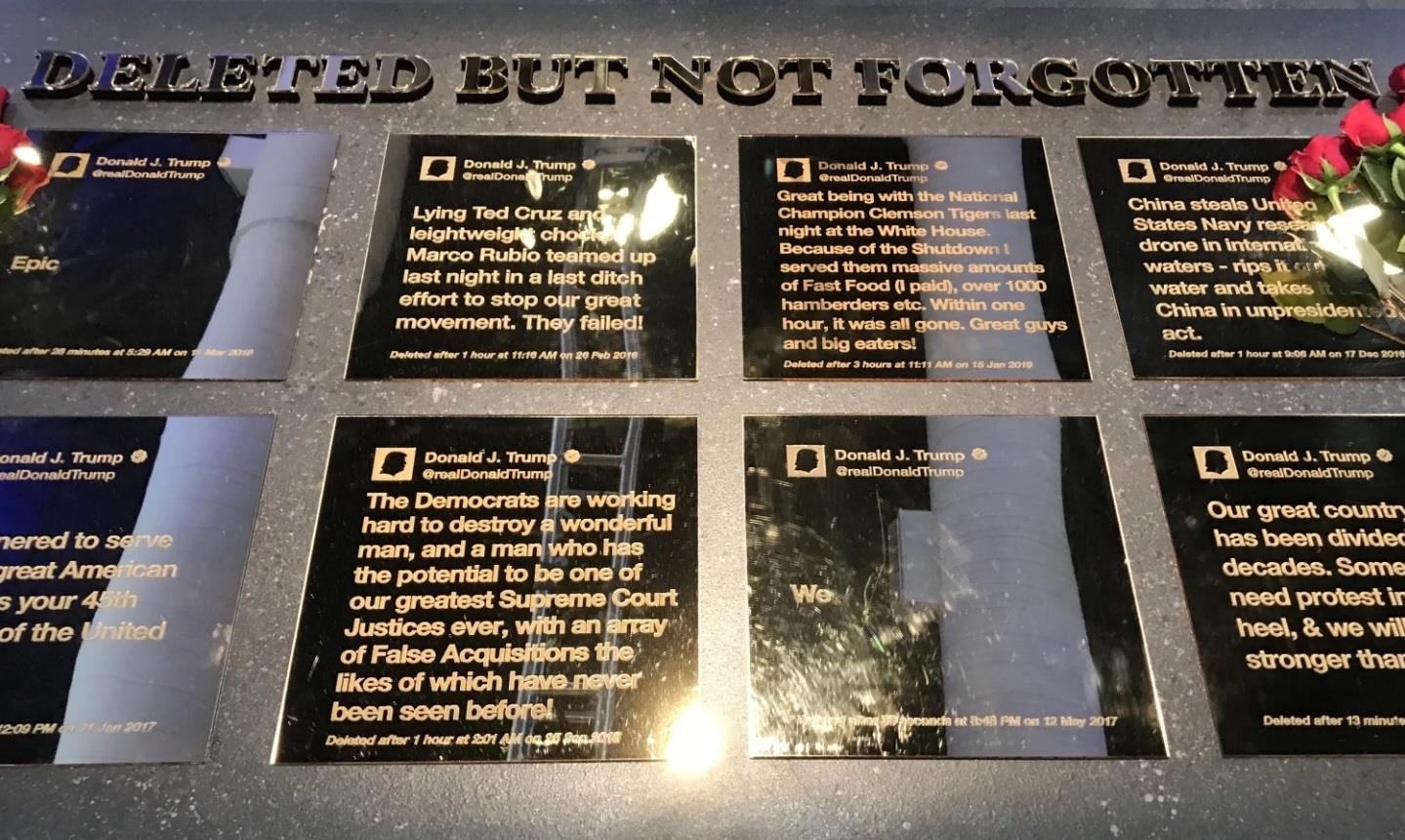 Danh hài mở triển lãm châm chọc ông Trump ảnh 8 Danh hai mo trien lam cham choc ong Trump anh 8