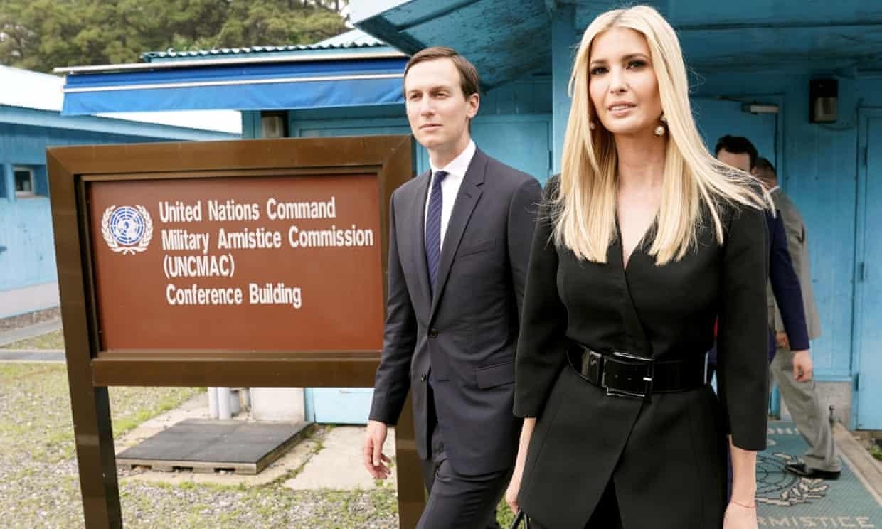 Con gai noi khoanh khac ong Trump buoc vao Trieu Tien la 'sieu thuc' hinh anh