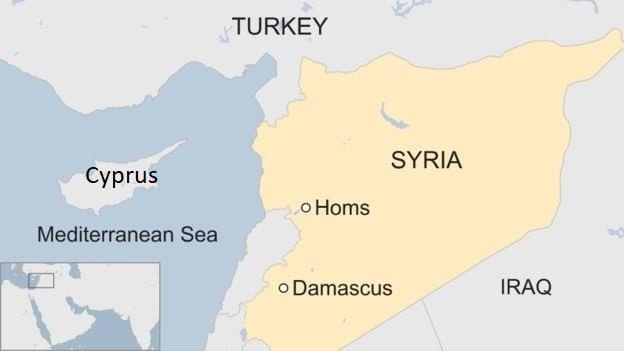 Ten lua phat no tren bau troi dao Cyprus anh 2