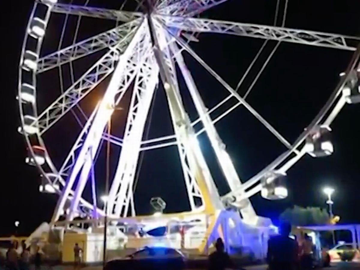 Du khach Anh khoa than nhay tu du quay cao 45 m de tu tu hinh anh