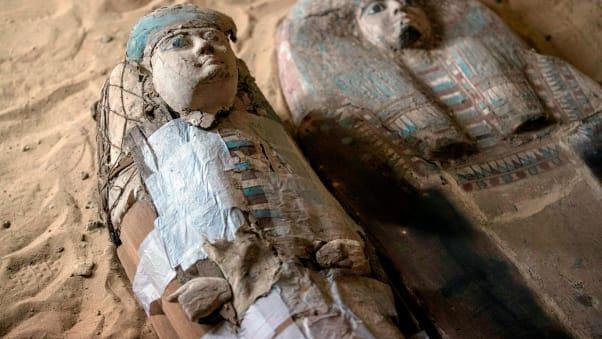 Vo tinh phat hien den pharaoh 2.200 nam tuoi khi dao cong o Ai Cap hinh anh