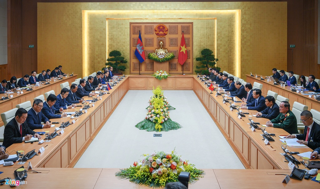 Tuyên bố chung Việt Nam - Campuchia ảnh 2 Tuyen bo chung Viet Nam - Campuchia anh 2