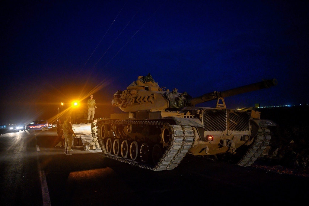 Tho Nhi Ky tien quan vao phia bac Syria anh 1