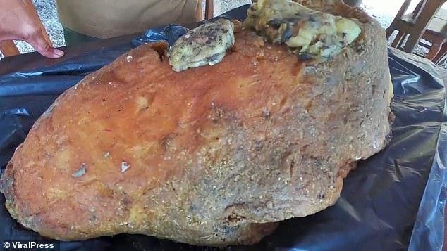 Ngu dan Thai Lan tim thay vat the la, nghi Long Dien Huong hinh anh