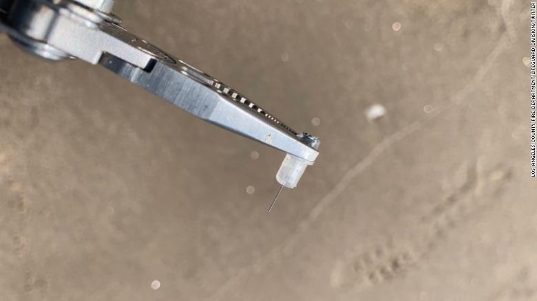 Kim tiem troi dat vao bo, Los Angeles phong toa bai bien hinh anh