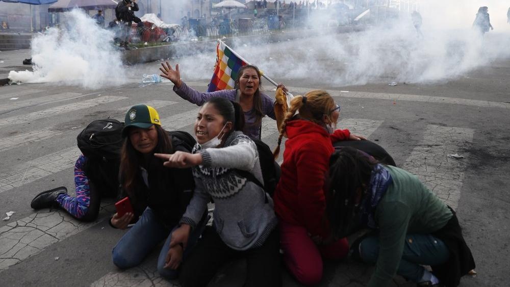 Mau thuan sac toc bung len o Bolivia sau khi ong Morales roi di hinh anh