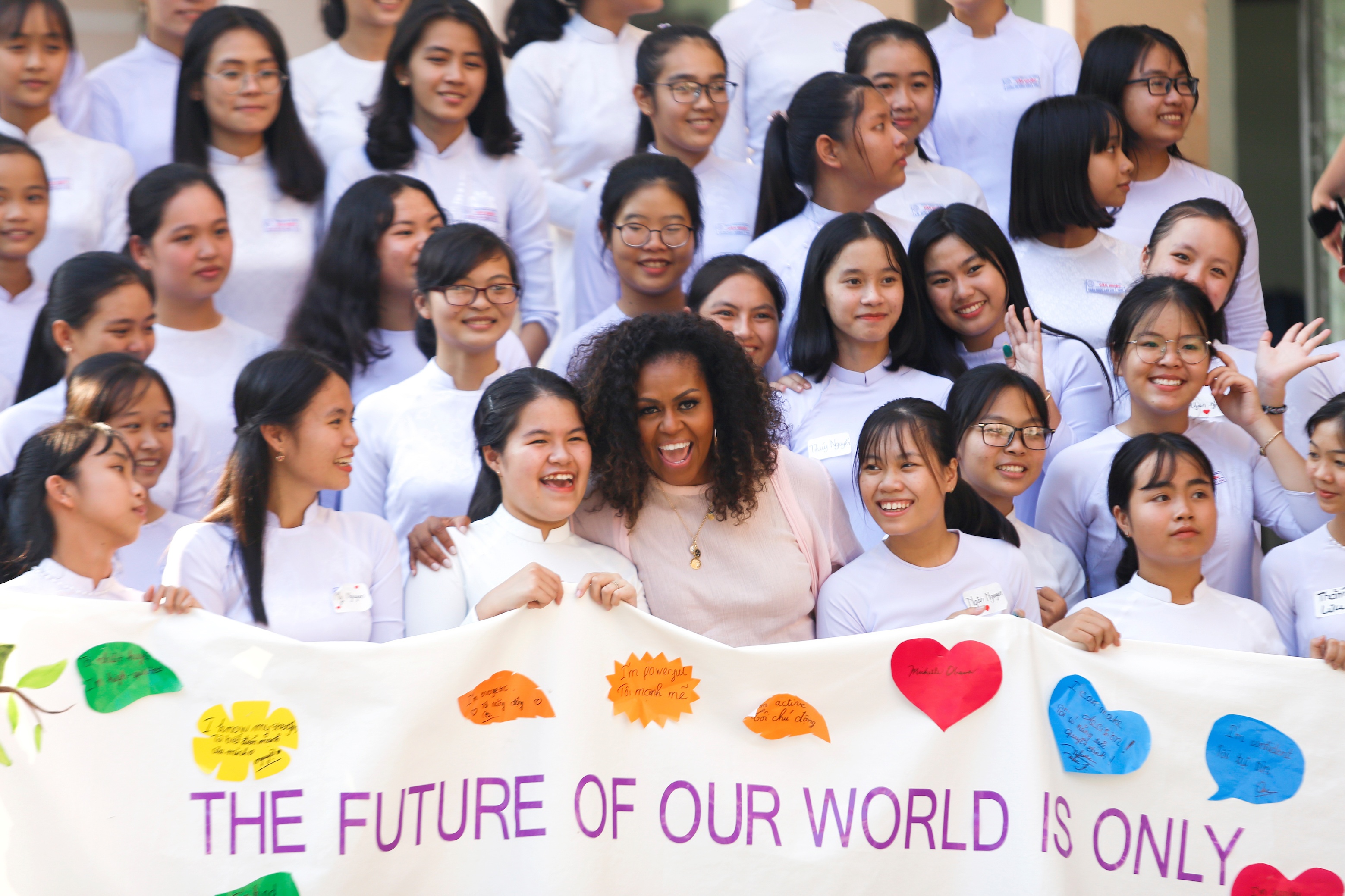 Vo chong ong Obama anh 1