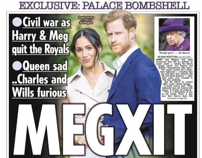 Nu hoang Anh 'thinh no voi qua bom' Harry - Meghan hinh anh