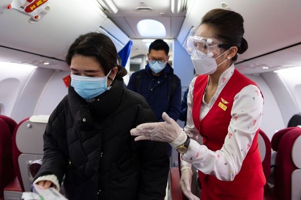 Trung Quoc mo cua duong bay noi dia ket noi tinh Ho Bac hinh anh