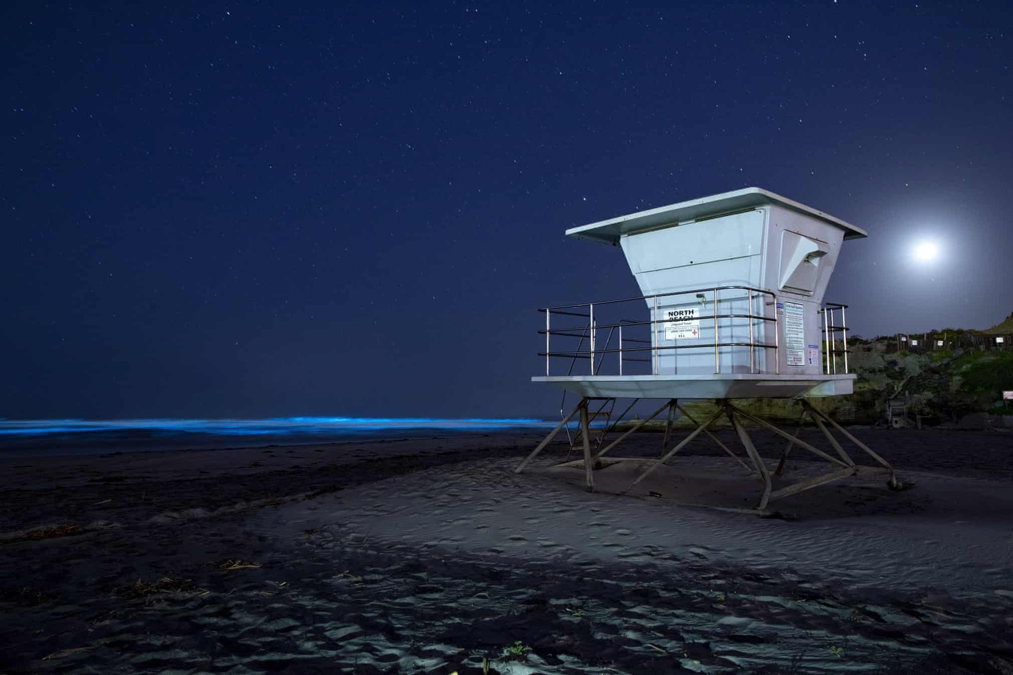 Song bien phat quang o California anh 5