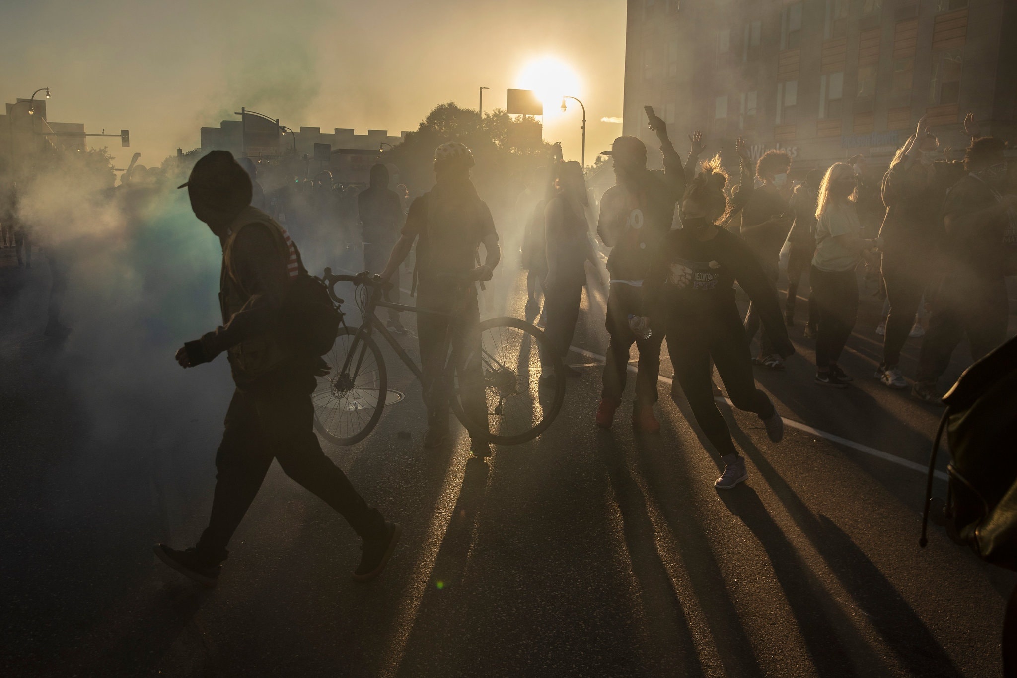 Bao dong Minneapolis anh 1