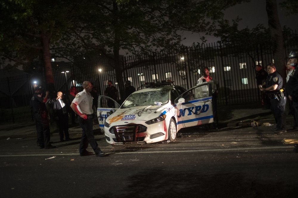 Bieu tinh lan rong o My vi vu George Floyd anh 6