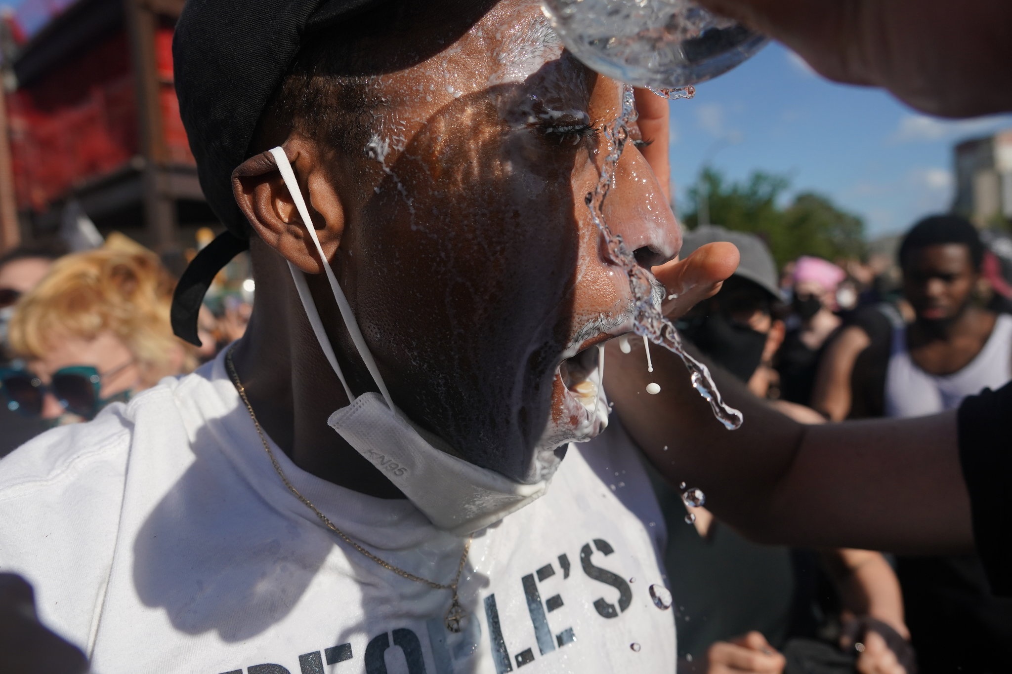 Bieu tinh lan rong o My vi vu George Floyd anh 11