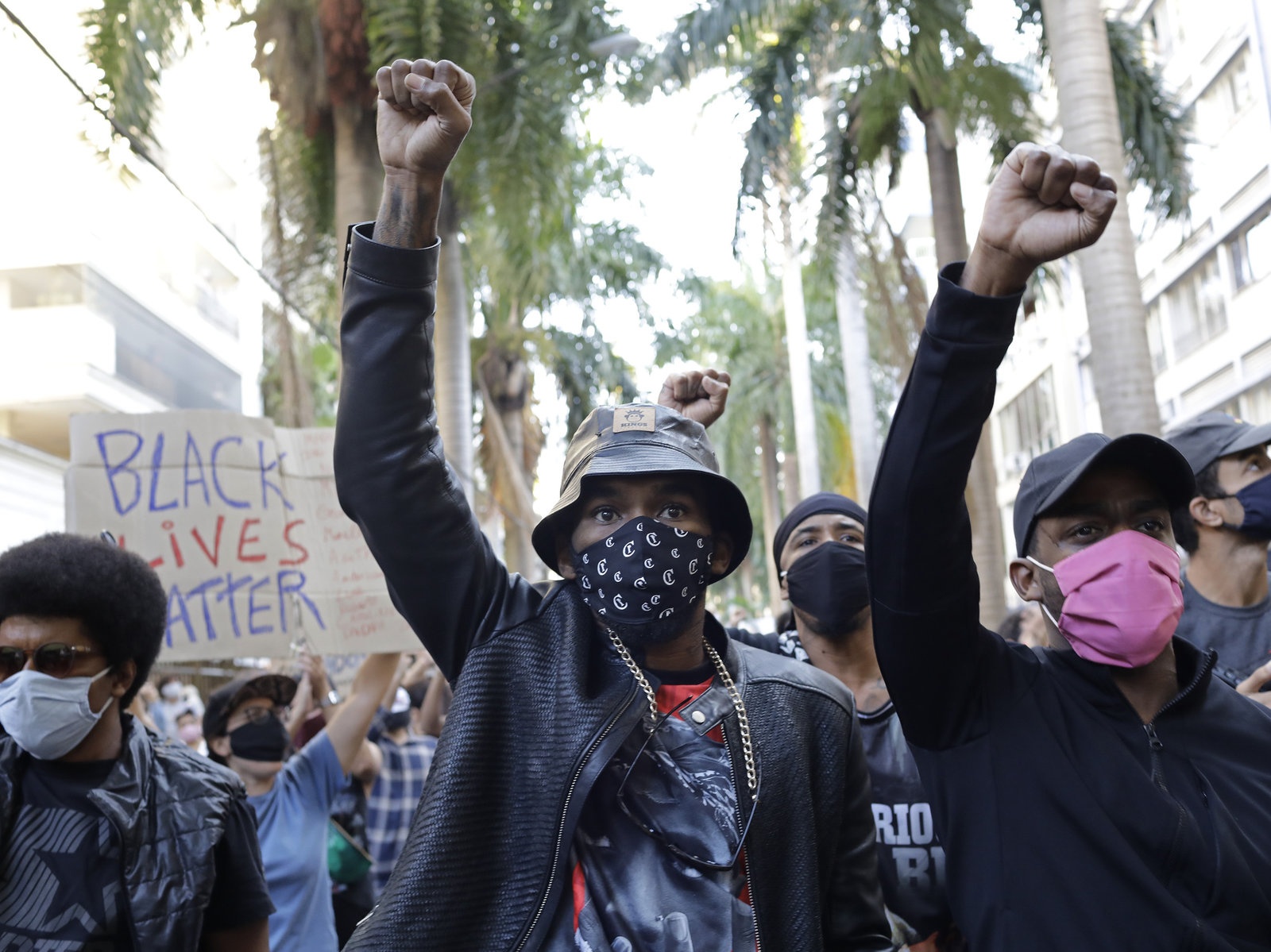 Bieu tinh George Floyd anh 7