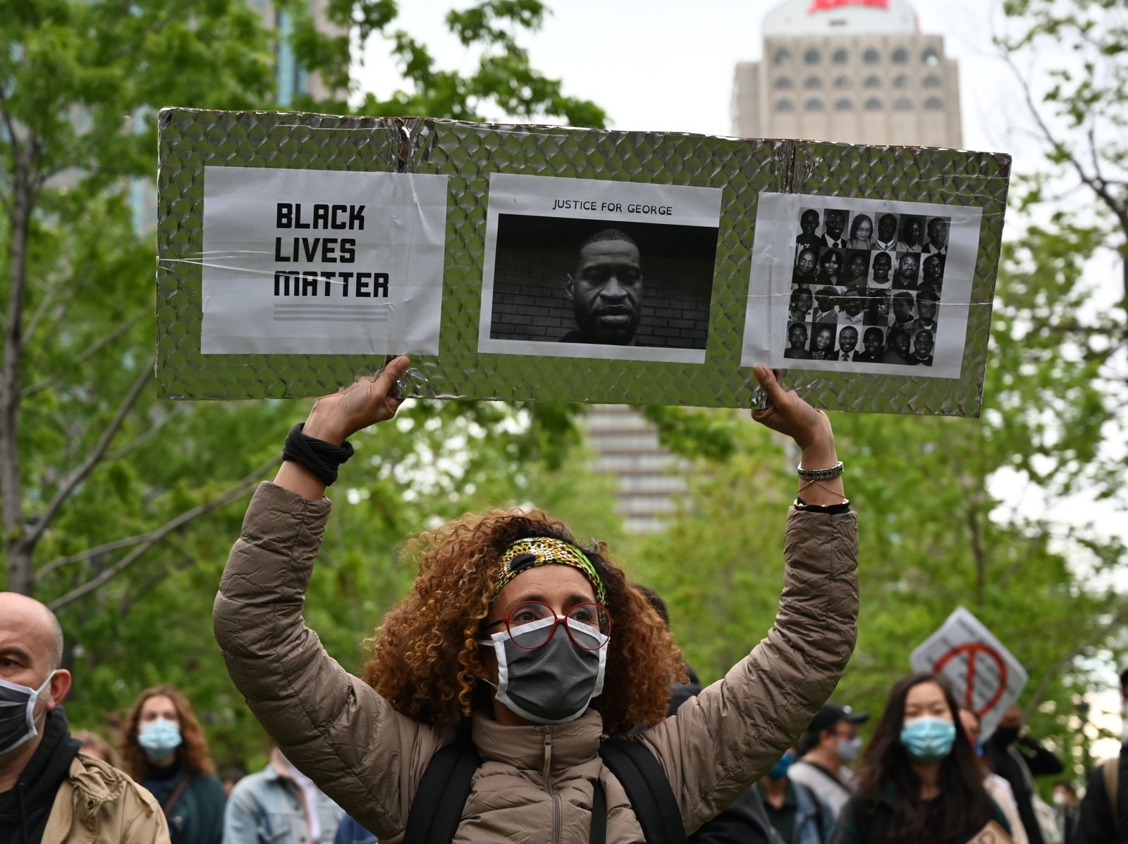 Bieu tinh George Floyd anh 8