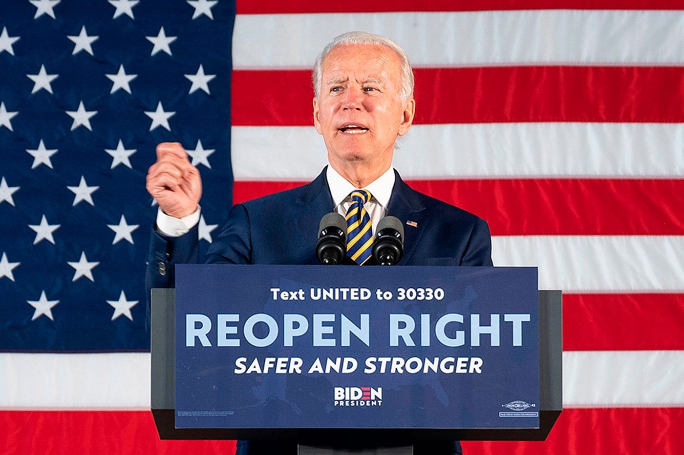 Ty le ung ho Biden anh 1