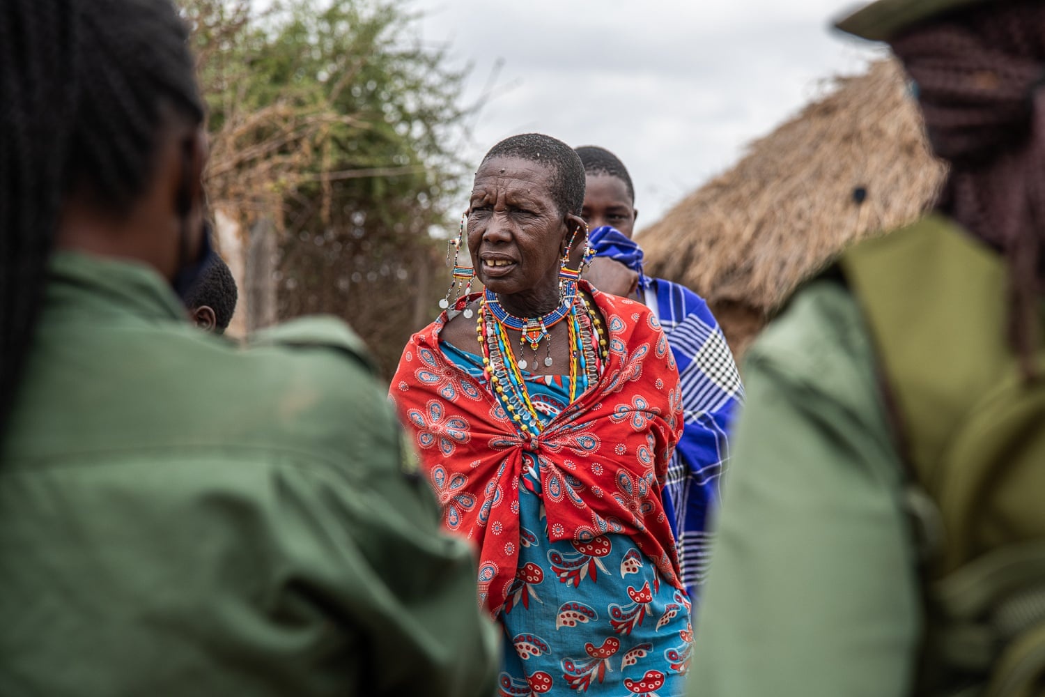 Nhung nu chien binh bao ve su tu o Kenya anh 4