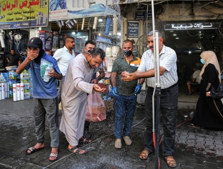 Mua he 'dia nguc' o Baghdad chinh la vien canh tuong lai cua chung ta hinh anh