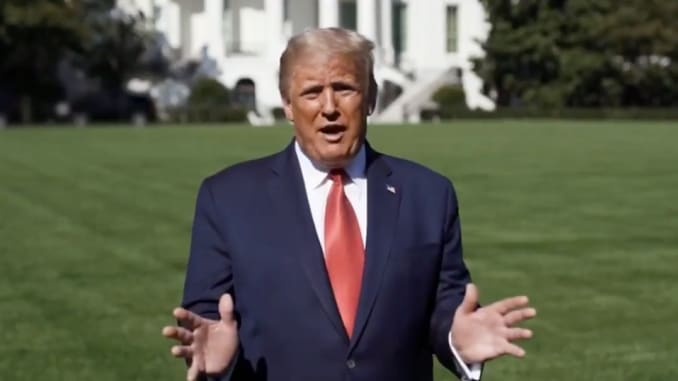 Tong thong Trump tuyen bo khong con kha nang lay nhiem hinh anh