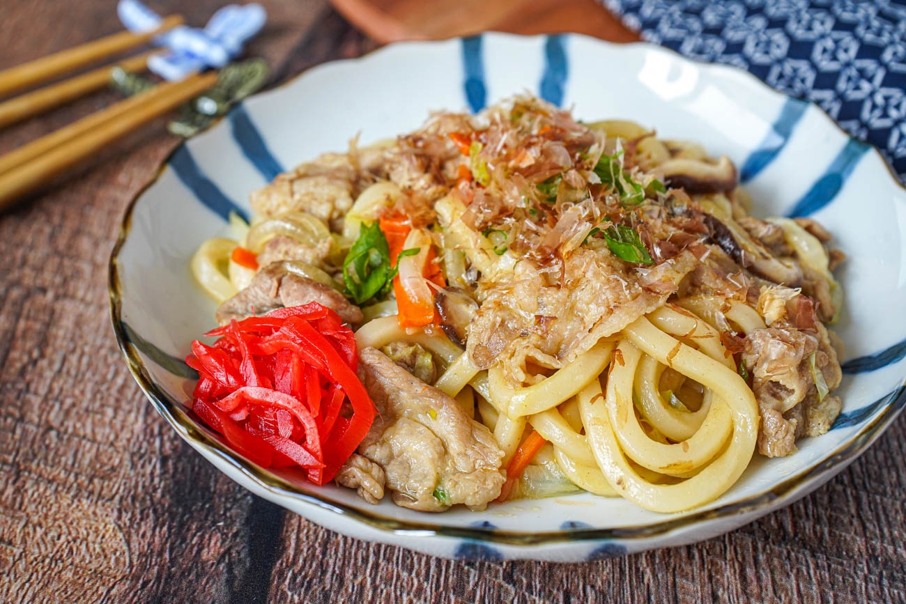 Cong thuc mi udon xao dai ngon hinh anh