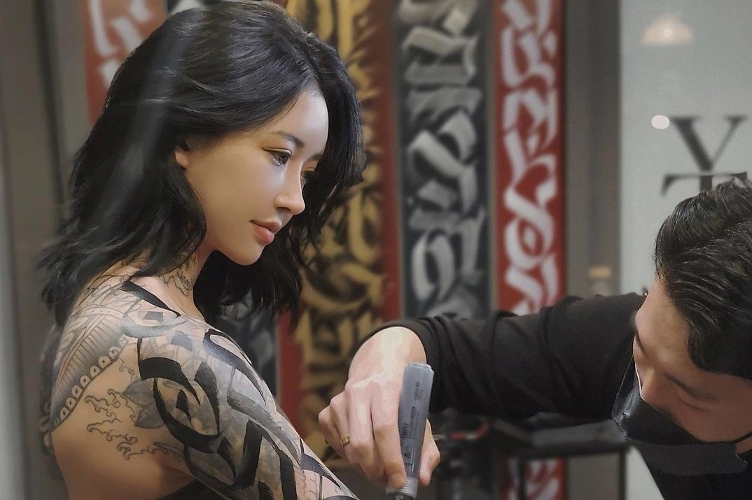 Nghe thuat xam doc nhat o Hong Kong hinh anh