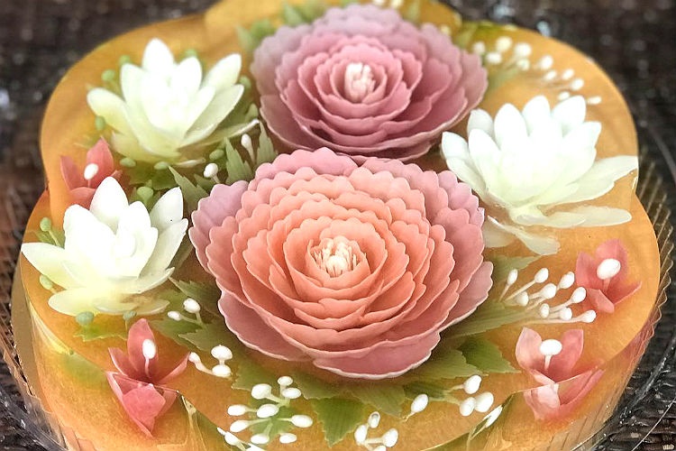 Cach lam thach rau cau 3D don gian tai nha hinh anh