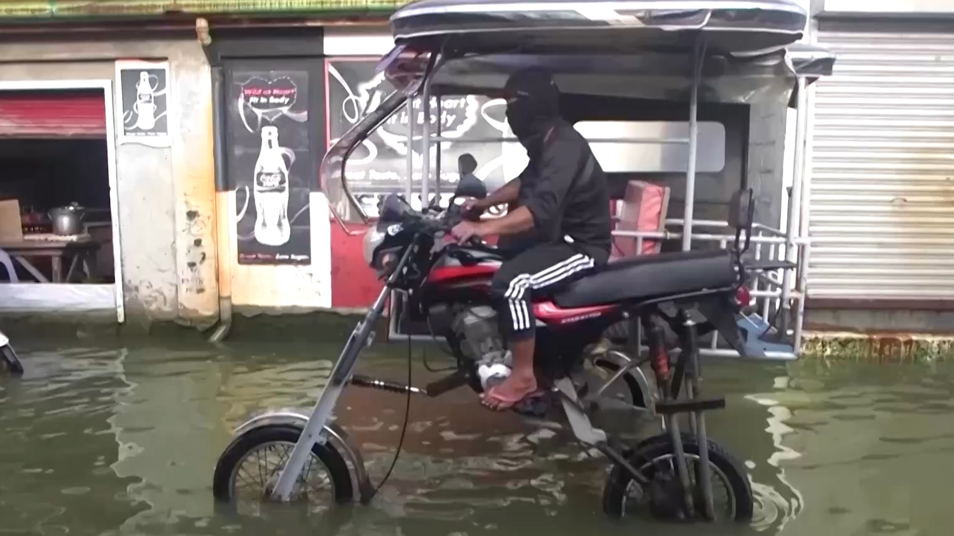 Tang chieu cao cho xe de song chung voi lu hinh anh