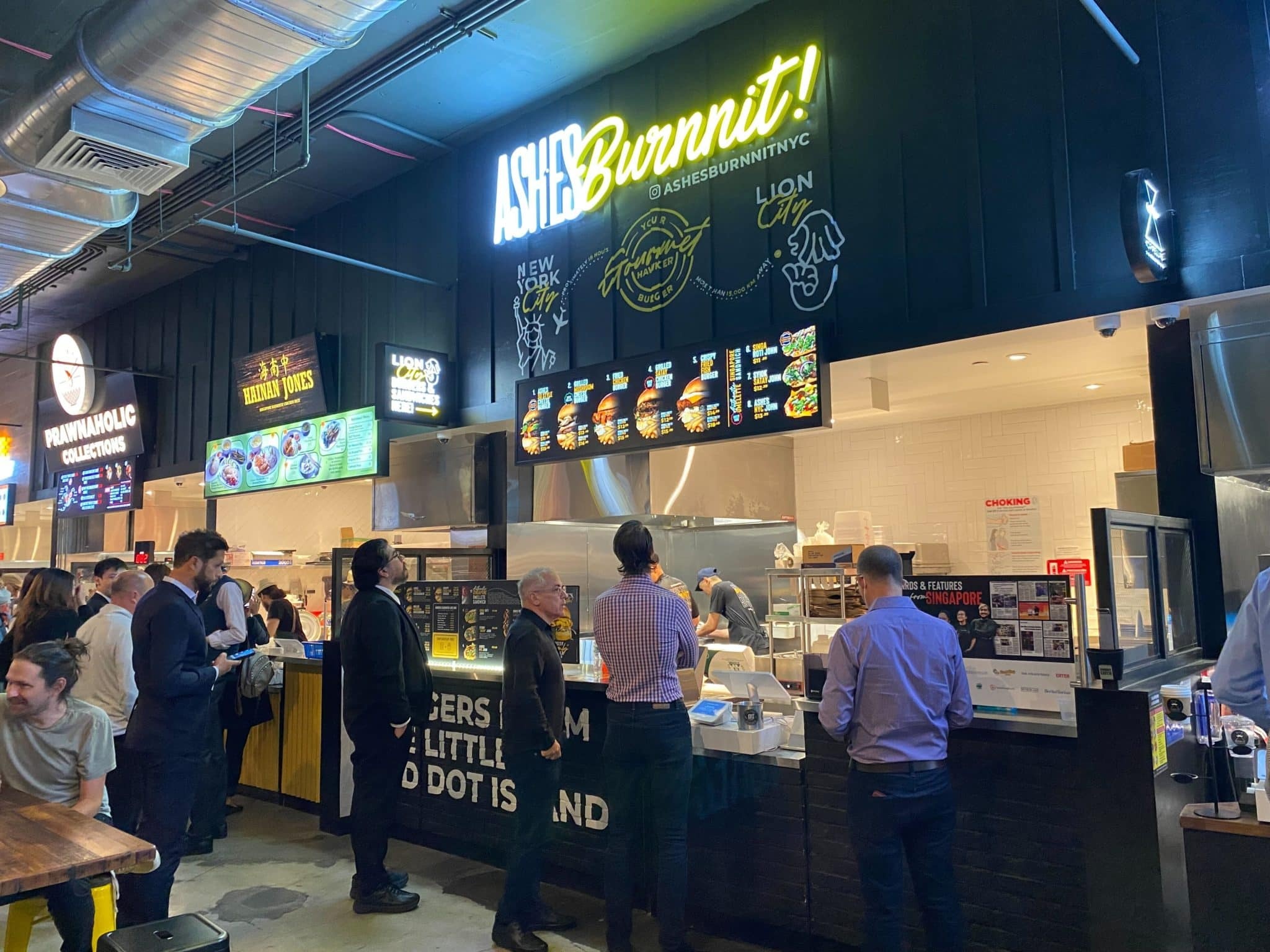 Trung tam hang rong kieu Singapore o My hinh anh