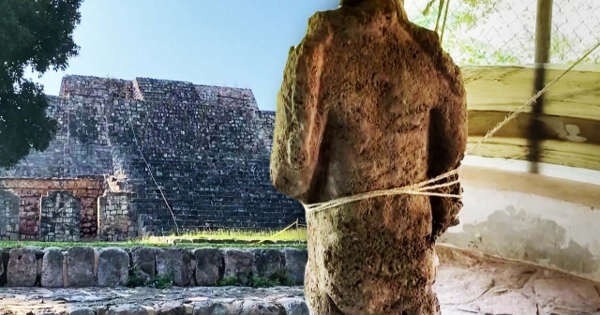 Phat hien tuong nguoi Maya co dai o Mexico hinh anh