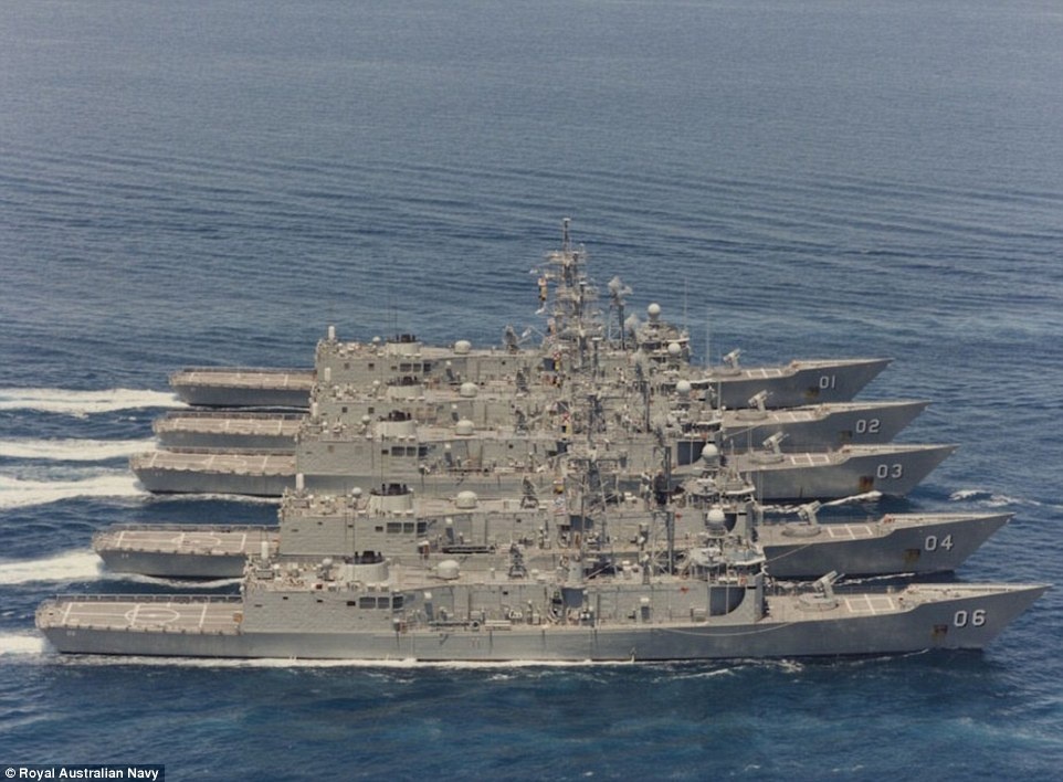 Dan tau chien manh nhat chau Dai Duong cua Australia hinh anh