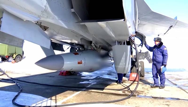 Nga thu thanh cong ten lua sieu thanh phong tu MiG-31 hinh anh