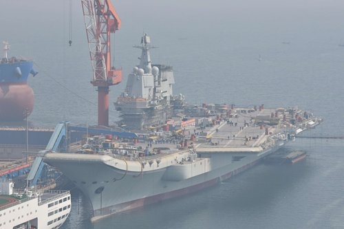 Tàu sân bay Trung Quốc ảnh 1 Tau san bay Trung Quoc anh 1