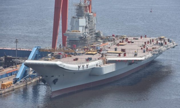 Trung Quoc sap thu nghiem tau san bay noi dia dau tien hinh anh