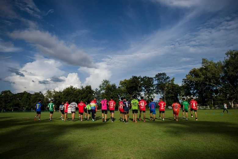 Giai cuu doi bong Thai Lan anh 1