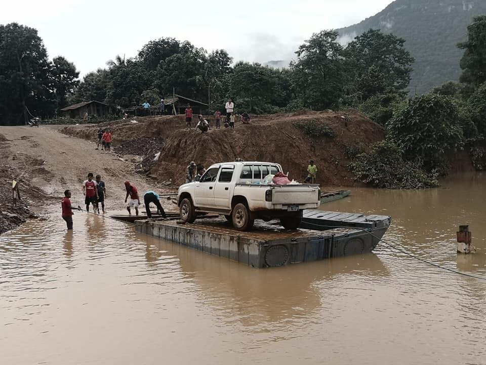 Vỡ đập ở Lào ảnh 4 Vo dap o Lao anh 4