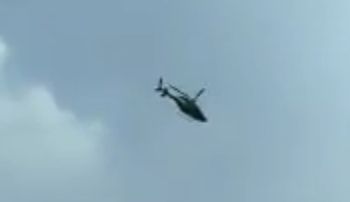 Truc thang mat kiem soat roi o Trung Quoc hinh anh