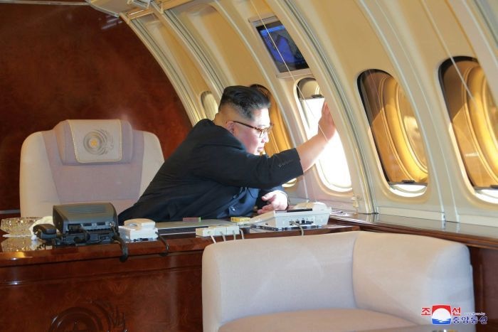 chuyên cơ Kim Jong Un ảnh 1 chuyen co Kim Jong Un anh 1