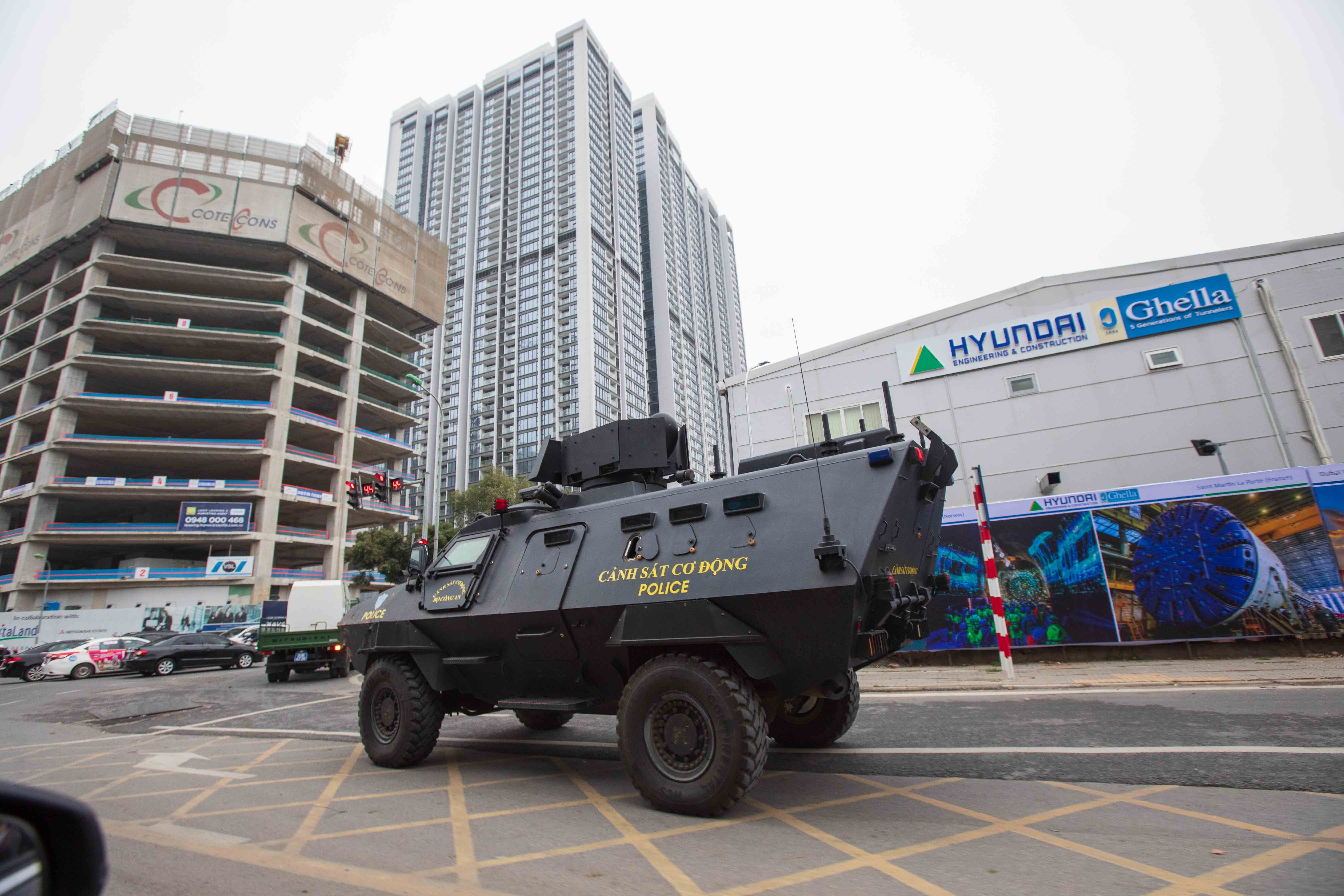 xe bọc thép thượng đỉnh Mỹ Triều ảnh 4 xe boc thep thuong dinh My Trieu anh 4