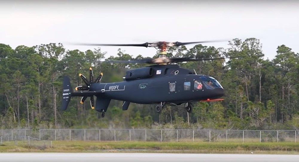 Truc thang tuong lai cua My SB-1 thuc hien chuyen bay dau tien hinh anh