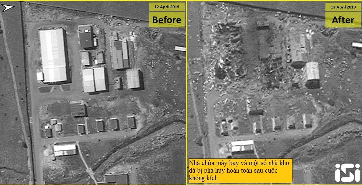 Israel khong kich Syria anh 1