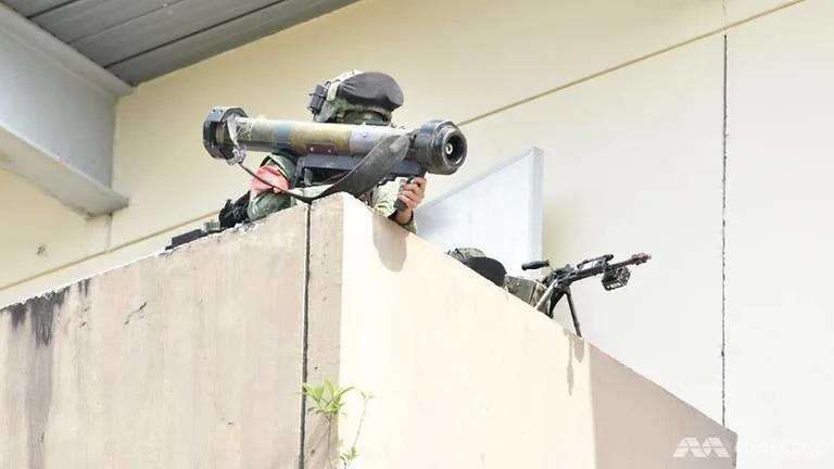 Mỹ - Singapore tập trận ảnh 4 My - Singapore tap tran anh 4