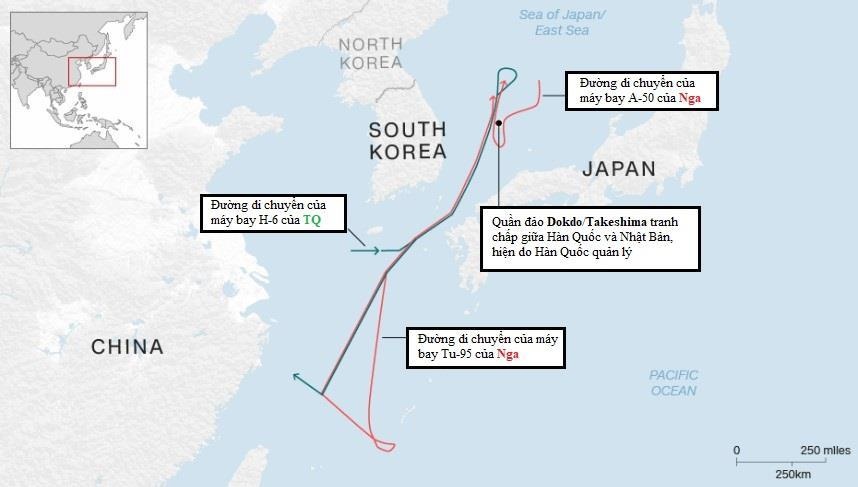 Hàn Quốc bắn cảnh cáo máy bay Nga ảnh 3 Han Quoc ban canh cao may bay Nga anh 3